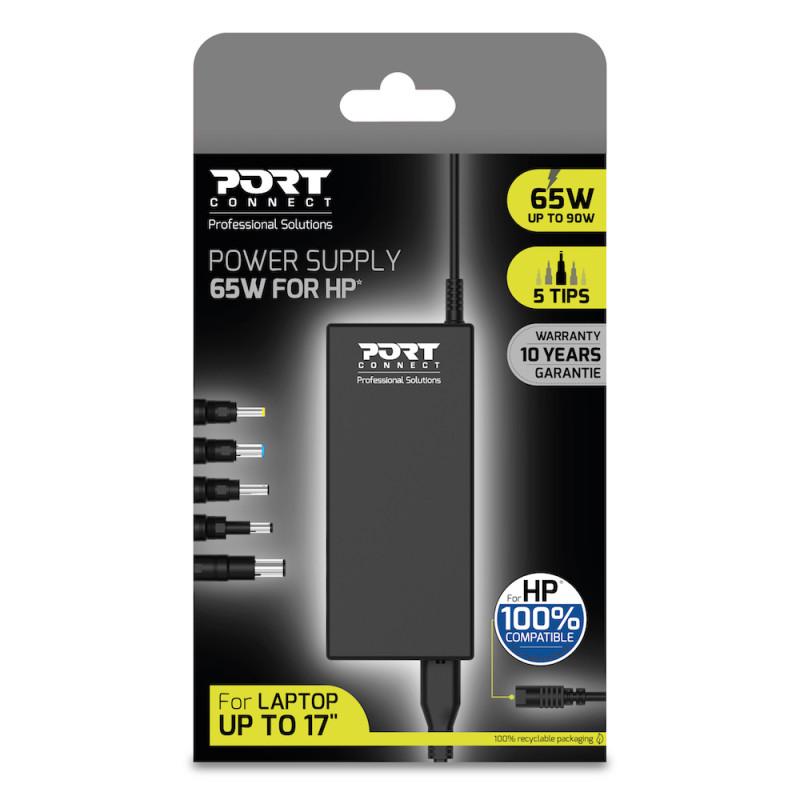 HP 65W nätaggregat