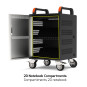 Ladeschrank für 20 Laptops & 1 in 19"