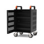 Gabinete de carregamento para 20 laptops e 1 em 19"