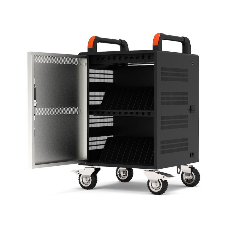 Laddningsskåp för 20 bärbara datorer och 1 i 19"