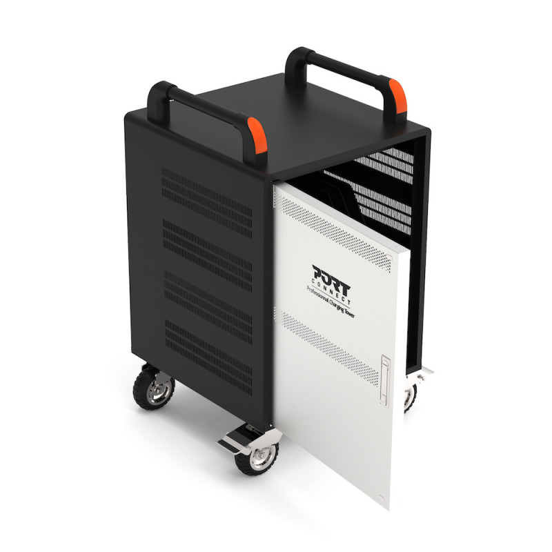 Laddningsskåp för 20 bärbara datorer och 1 i 19"