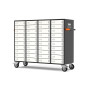 Armoire de charge 40 tablettes ou PC avec portes individuelles