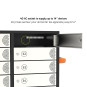 Armoire de charge 40 tablettes ou PC avec portes individuelles