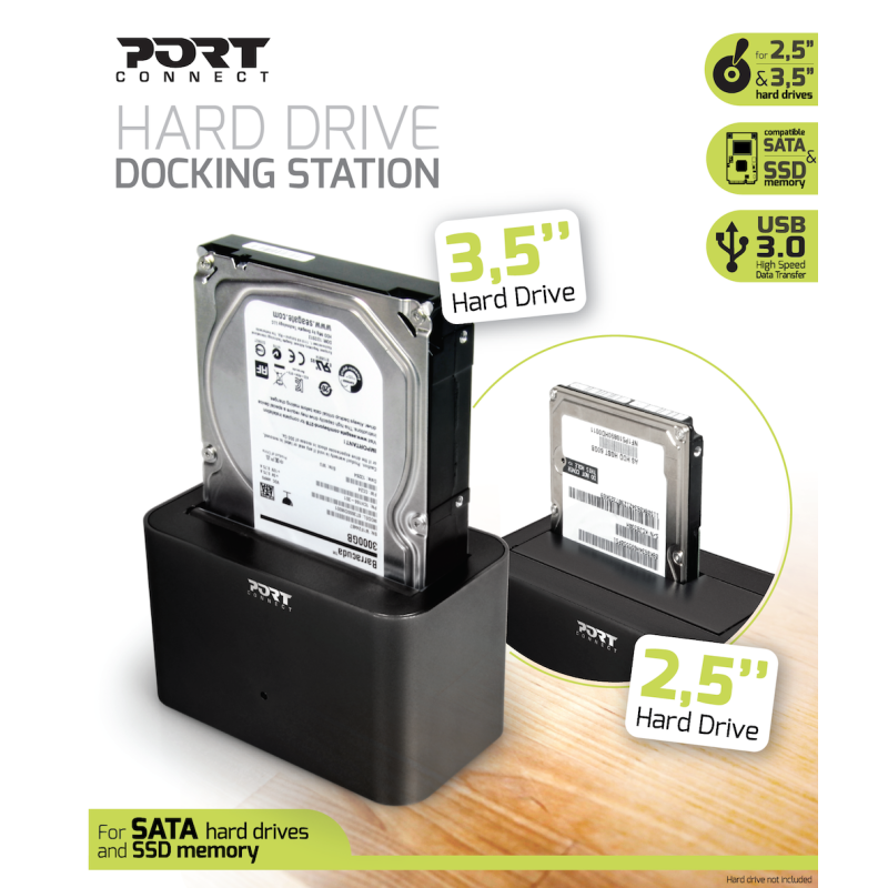 STACJA DOKUJĄCA HDD SATA 2,5''+3,5''