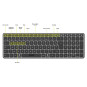 Clavier COMPACT sans fil Bluetooth® rechargeable Azerty