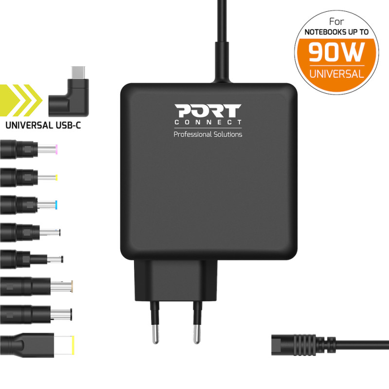 Universal power supply + USB-C 90W
