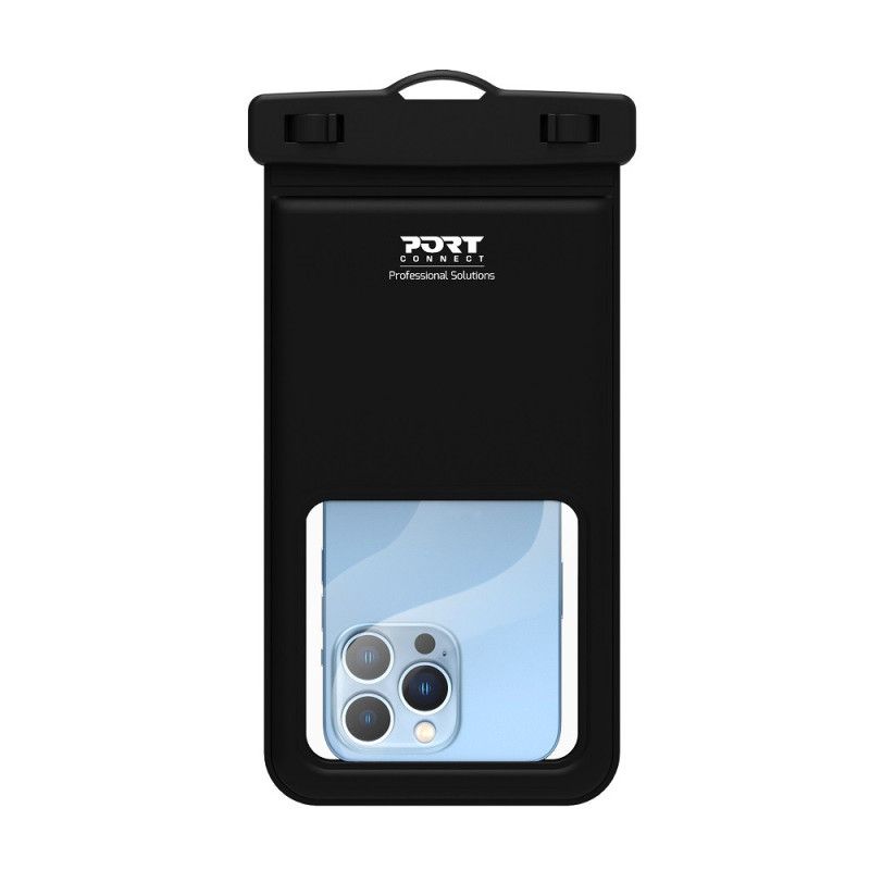 Universal waterproof smartphone pouch up to 6.7"