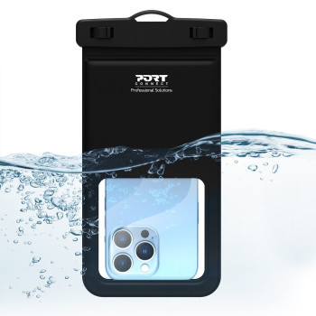 Universal waterproof smartphone pouch up to 6.7"