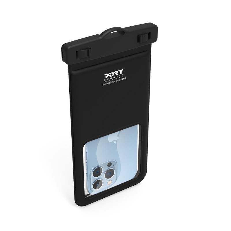 Universal waterproof smartphone pouch up to 6.7"