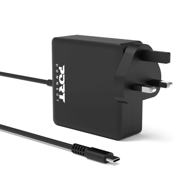 Alimentation secteur USB-C 65W pour ordinateur PC, tablette ou smartphone
