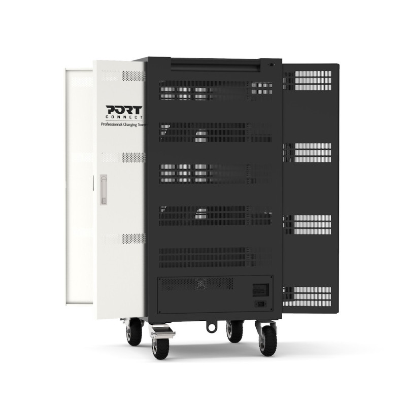 Charging cabinet for 30 laptops 15.6" & 1 in 19"