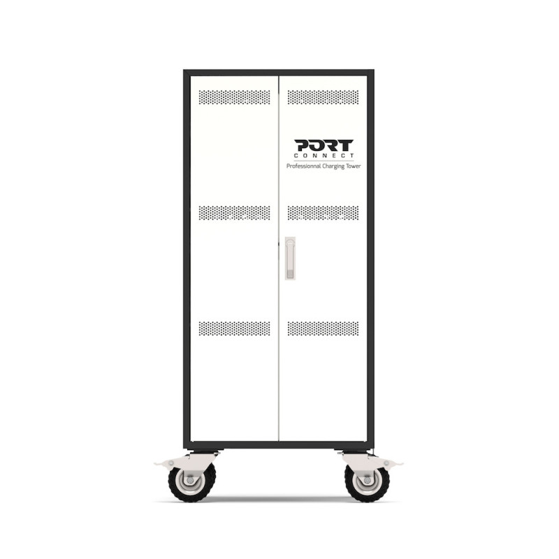 Charging cabinet for 30 laptops 15.6" & 1 in 19"
