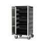 Charging cabinet for 30 laptops 15.6" & 1 in 19"