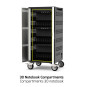 Charging cabinet for 30 laptops 15.6" & 1 in 19"