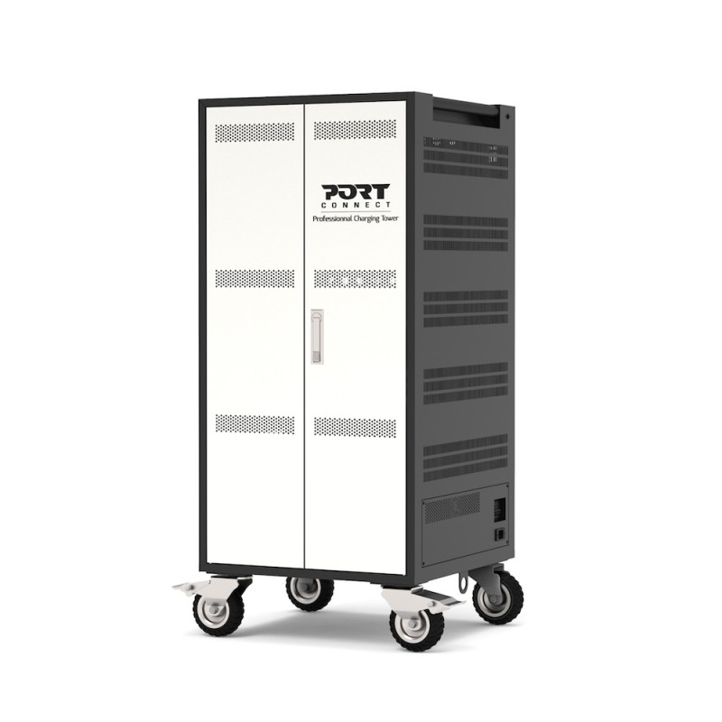 Charging cabinet for 30 laptops 15.6" & 1 in 19"