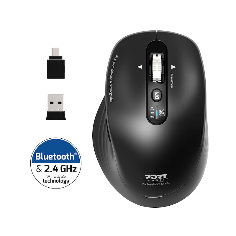 Mouse BUSINESS 2.4 GHz Bluetooth rechargeable wireless