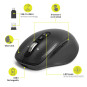 Mouse BUSINESS 2.4 GHz Bluetooth rechargeable wireless