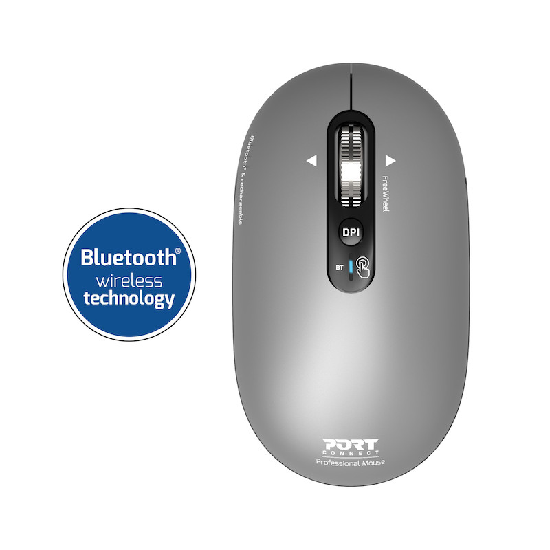 Kabellose & Bluetooth-wiederaufladbare PURE MAC Maus