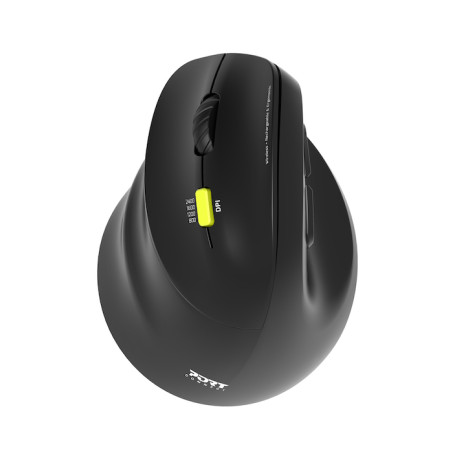 Souris ERGO gaucher sans fil 2.4 GHz Bluetooth rechargeable