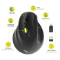 Souris ERGO gaucher sans fil 2.4 GHz Bluetooth rechargeable