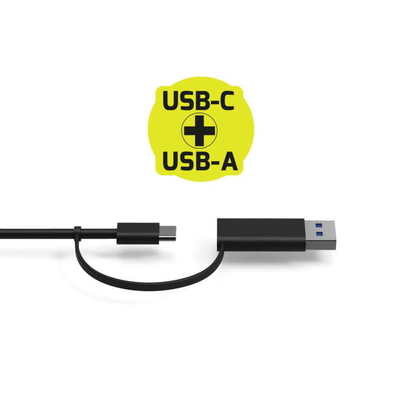 Station d'accueil bureau 3 x 4K USB-C & USB-A 10 périphériques 100W