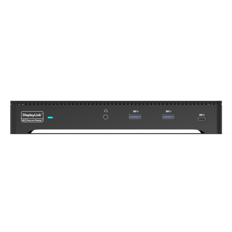 Estación de acoplamiento de escritorio 3 x 4K USB-C y USB-A 10 dispositivos 100W