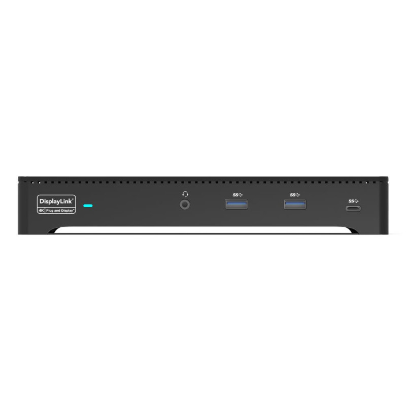 Estación de acoplamiento de escritorio 3 x 4K USB-C y USB-A 10 dispositivos 100W