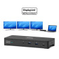 Station d'accueil bureau 3 x 4K USB-C & USB-A 10 périphériques 100W