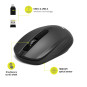 Souris sans fil 2.4GHz Ambidextre