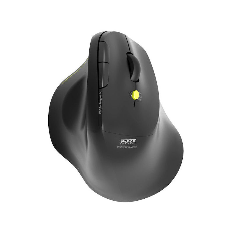 Souris ERGO SOFT sans fil 2.4GHz & Bluetooth rechargeable