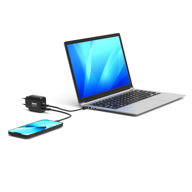 ESSENTIEL 65W GaN Wall Charger with USB-C & USB-A