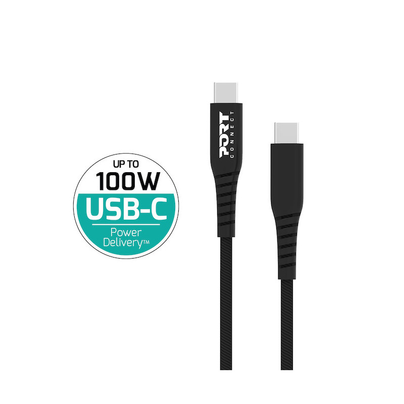 Câble USB-C 480 Mbps PD 100W - 2M