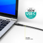 USB-C 480 Mbps PD 100W cable - 2M