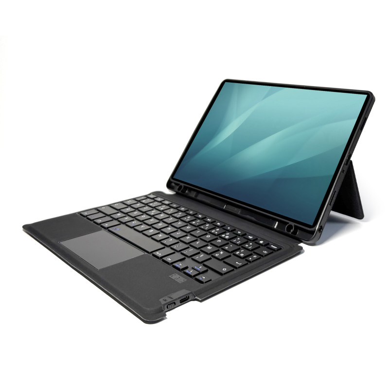 Folio with keyboard MANCHESTER II - SAMSUNG GALAXY TAB A9+