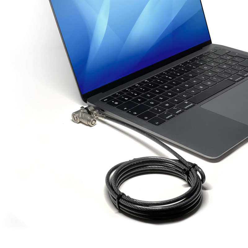 Universal key security cable