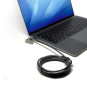 Universal key security cable