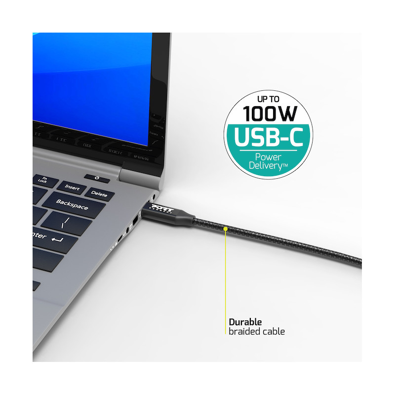 USB-C 3.2 20 Gbps PD 100W Cable - 2M