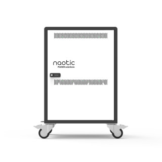 Carrinho de carregamento Naotic 45W para 20 dispositivos USB-C/USB-A