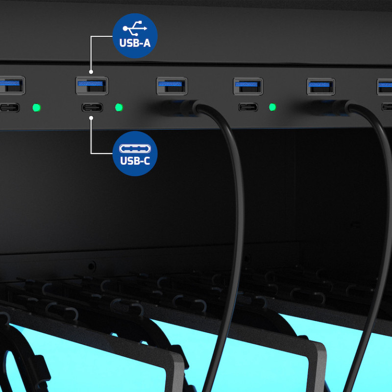 Charge cabinet 30 USB-C/USB-A PD 45W – Naotic PLUGIN SOLUTIONS