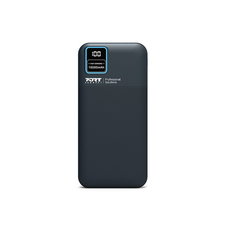 Batterie Externe 10000mAh PORT Connect – Recharge Rapide USB-A, Écran LCD, Compacte