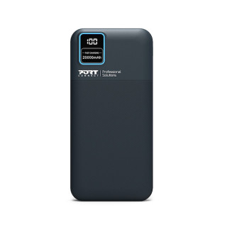 Batterie Externe 20000mAh PORT Connect – USB-A QC, Écran LCD, Compacte, Charge Rapide