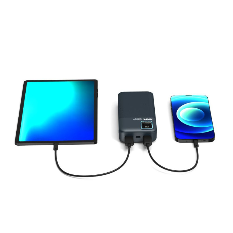 Extern USB-C-batteri 20 000 mAh