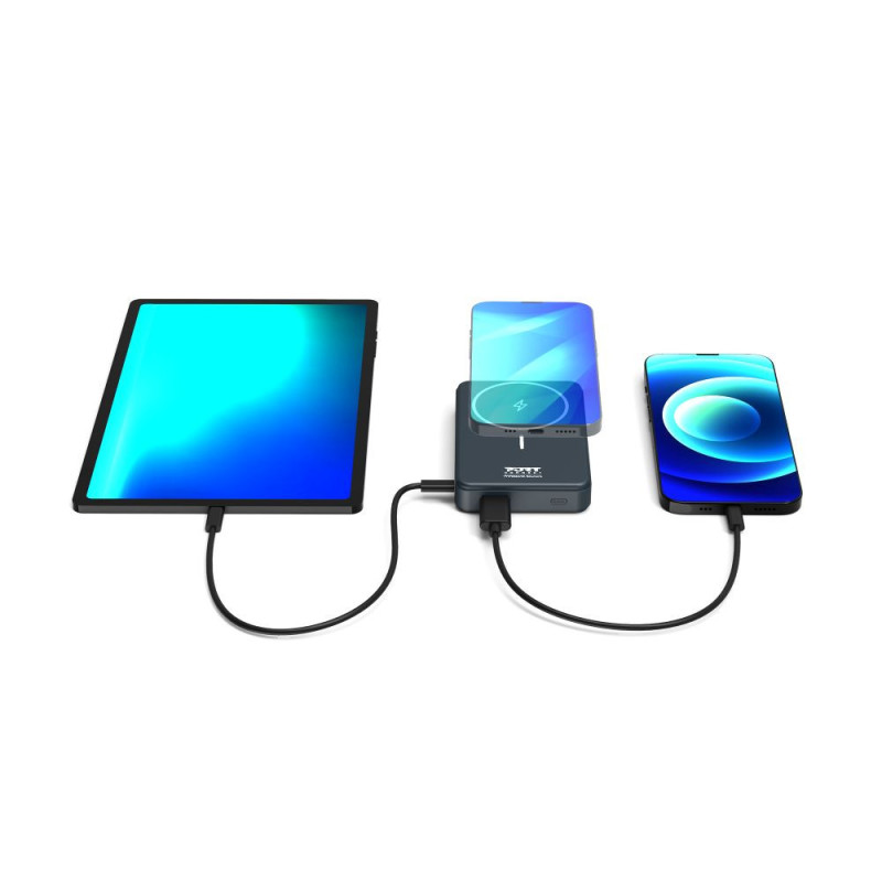 USB-C PD 10 000 mAh Power Bank - Qi2 Wireless