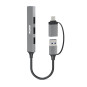 Hub USB 4 ports USB-A 3.0 | Ultra-rapide & Compact – PORT Connect