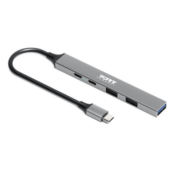 Centro USB-C con 4 puertos...