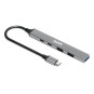 USB-C hub with 4 USB ports + 1X USB-C 100W