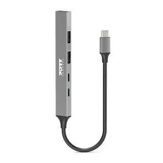 USB-C hub with 4 USB ports + 1X USB-C 100W