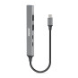 USB-C hub with 4 USB ports + 1X USB-C 100W