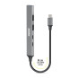 USB-C hub with 4 USB ports + 1X USB-C 100W