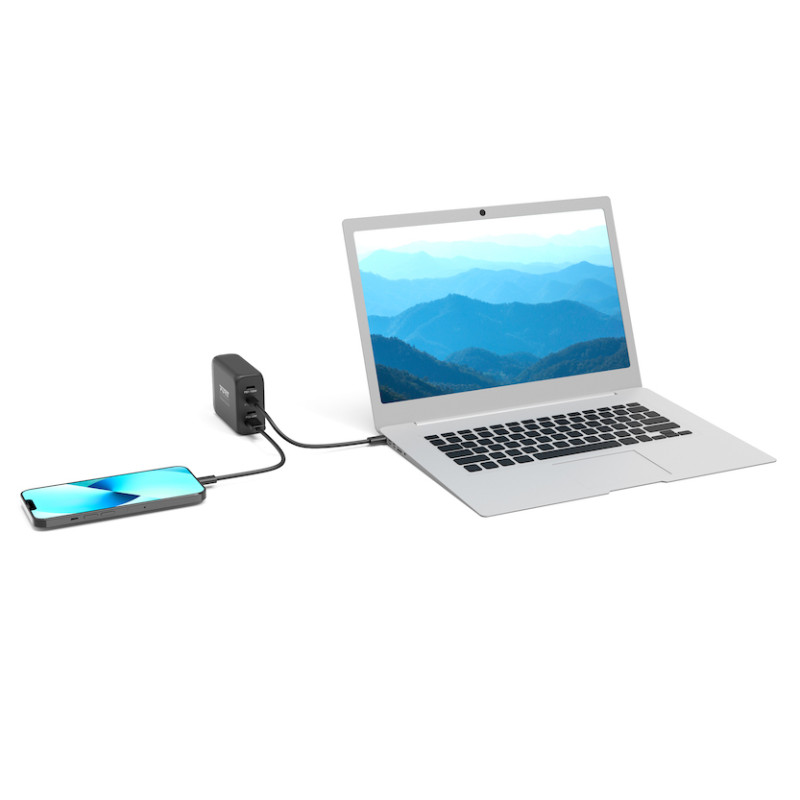 GaN 130W USB-C & USB-A Wall Charger – PORT Connect